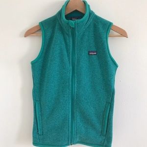 Patagonia Teal Better Sweater Vest - Women's S